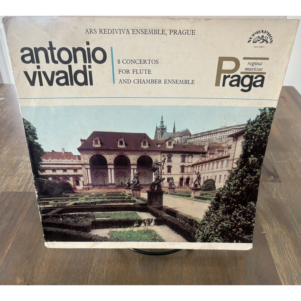 Antonio Vivaldi 5 concerto - limited vinyl - Collectible vinyl- Supraphon praga